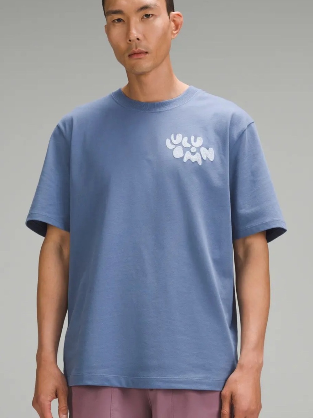 lululemon Heavyweight Cotton Jersey T-Shirt Embroidered